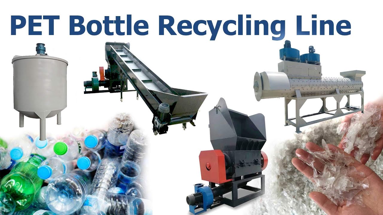 PET Bottle Hot Washing Recycling Machine,PET bottle Flakes Making Machine